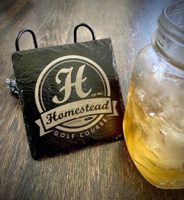 “Engraved in Stone, Remembered Forever — Custom 4" Slate Coasters That Make Every Sip Look Sharp.” - Image 4